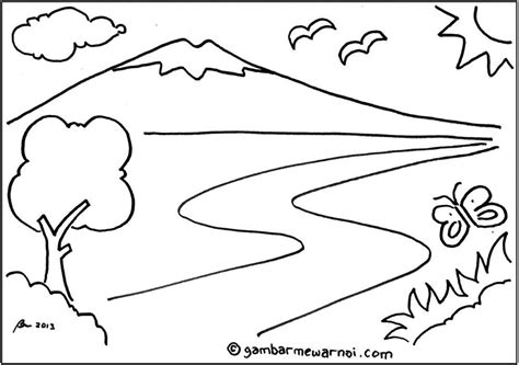 Gambar Pemandangan Pantai Yang Mudah - Gambar Viral Terbaru