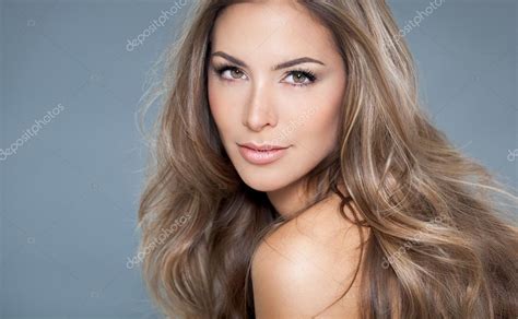 Woman With Beautiful Hair Stock Photo By Iconogenic 127562938