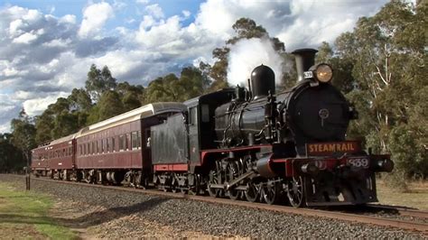 Echuca Overlander Steam Train To The North Australian Trains Youtube