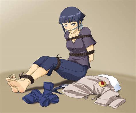 Hinata Tied Her Hands And Feet By Mralex990 On Deviantart