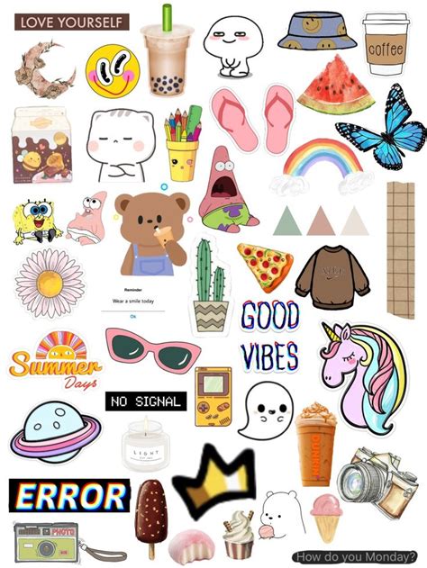 Sticker Printable Imut Stiker