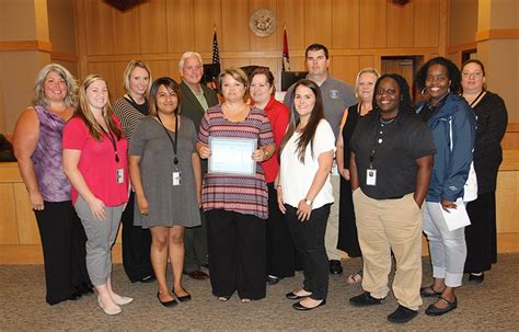 District Court Clerks Honored With Award Hot Springs Sentinel Record