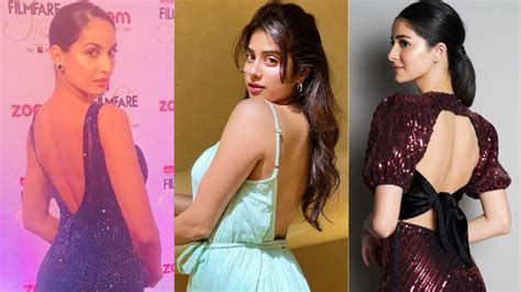 Haye Garmi Nora Fatehi Janhvi Kapoor And Ananya Panday Flaunt Their Sensuous Collar Bones In
