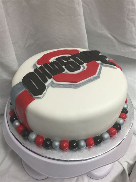 Ohio State University Edible Party Cake Image Topper Frosting Icing