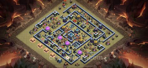 Best Anti 3 Stars War Base Th13 With Link Anti Everything Town Hall