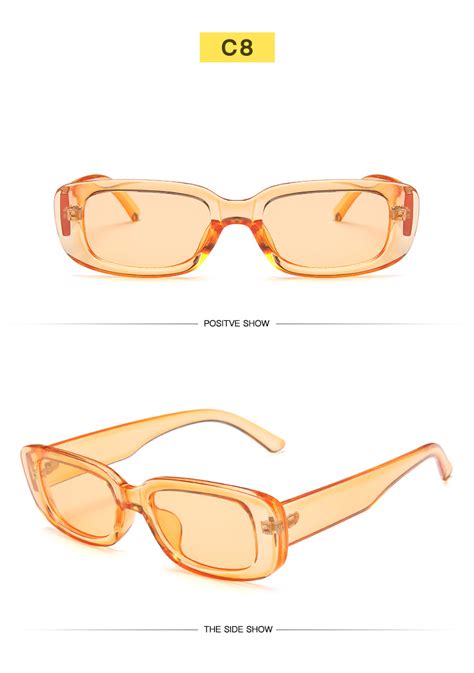 2020 new fashion vintage sunglasses women brand designer retro sunglass rectangle sun glasses