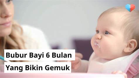 Setelah nyari nyari dari berbagai referensi, tanya sana tanya sini, ternyata bayi yang baaru berusia 6 bulan lebih bagus dikasih menu yang pure atau menu tunggal. Bubur Bayi 6 Bulan Yang Bikin Gemuk - YouTube