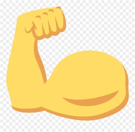Similiar Flexing Arm Emoji Keywords Muscle Emoji Clipart 1004861