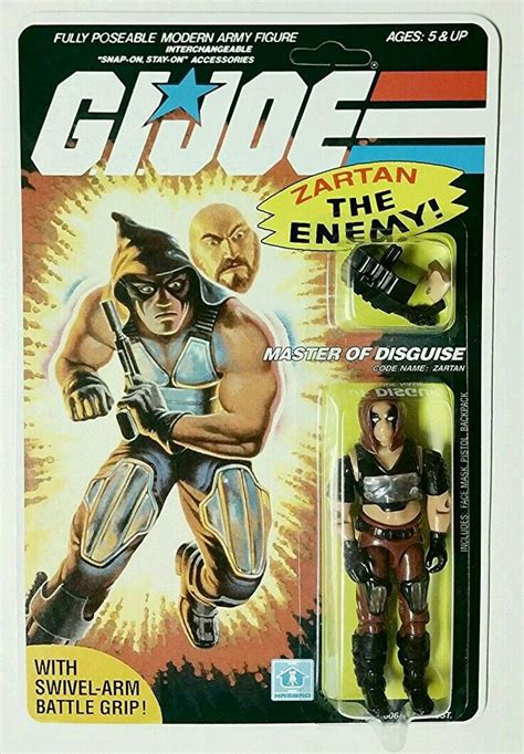 Zartan Gi Joe Nostalgic Toys Action Figures