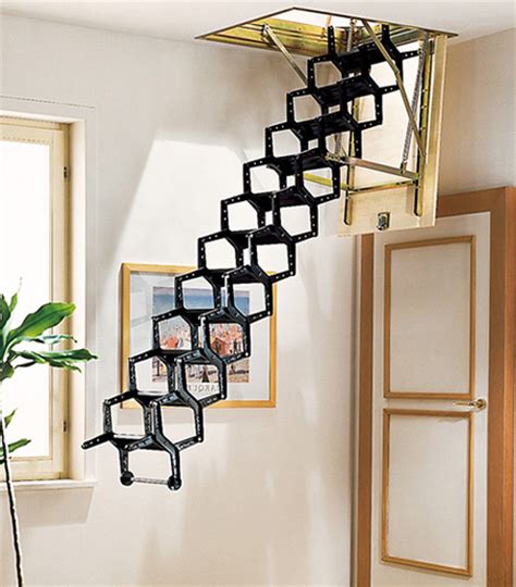 Find attic retractable stairs here Retractable Ladder for Tiny House Lofts? - Tiny House Pins