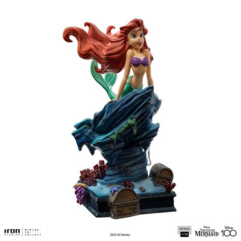 Apr238309 Disney Classics Little Mermaid Art Scale 110 Statue