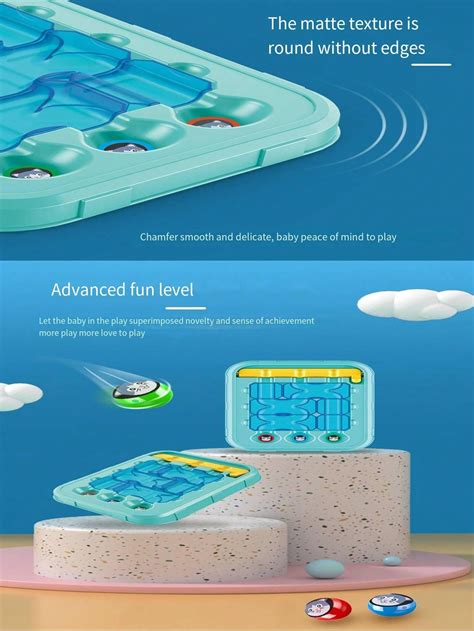 Desktop Toy Ball Game Maze Adventure Challenge Brain Thinking Exercise