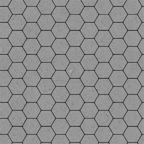 Hexagonal Grey Marble Tile Texture Seamless 21415