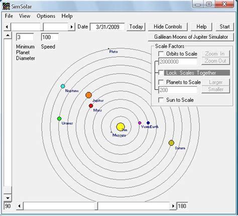 Solar System Simulator Latest Version Get Best Windows Software