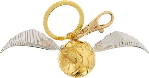 Harry Potter Gold Snitch Pewter Key Ring Uk Toys And Games