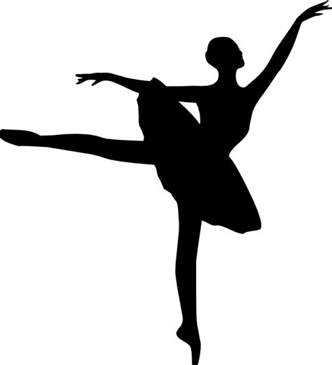 ballet silhouette svg | Ballet silhouette, Silhouette images, Ballerina silhouette