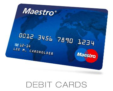 Maestro cards can be used at point of sale (pos) and atms. Is the Visa debit card better than the Maestro debit card ...