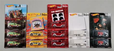 Hot Wheels Pop Culture The Beatles Hiway Hauler Ford Dairy Delivery Austin Mini Picclick