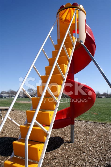 Playground Slide And Ladder Stock Photo Royalty Free Freeimages