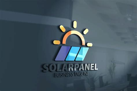 Solar Panel Logo Creative Logo Templates Creative Market