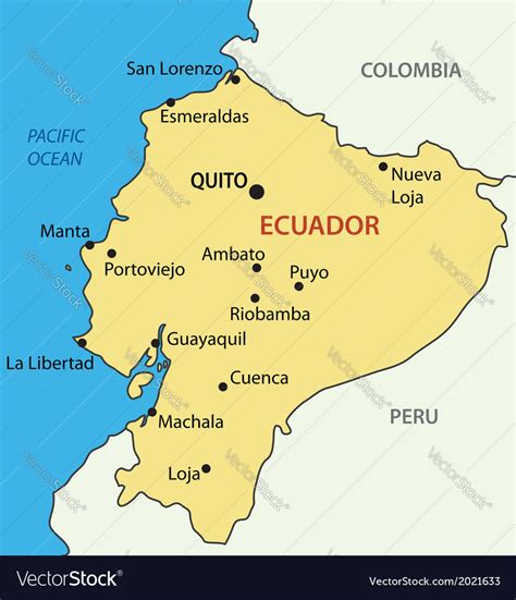 Ecuador Infographic Map Royalty Free Vector Image The Best Porn Website