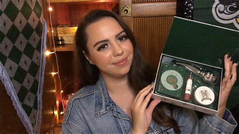 Asmr Slytherin Makeup Unboxing Try On Youtube