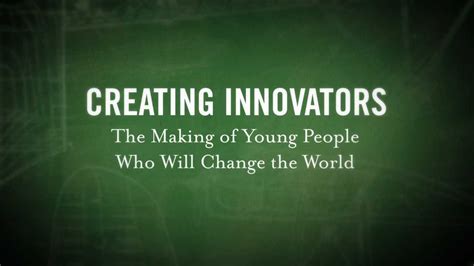 Creating Innovators: Book Trailer - YouTube