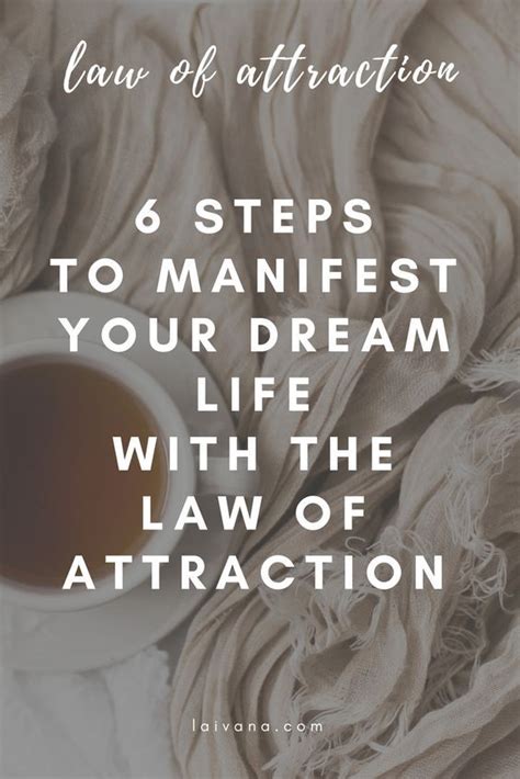 How To Manifest Faster With The Law Of Attraction Here Are Steps To Manifest Your Dream Life
