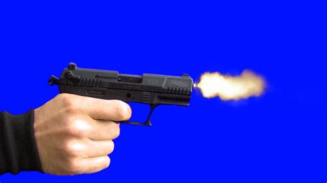 Find the best free stock images about gun. real Gun fire footage 2 - chroma key Effect - YouTube
