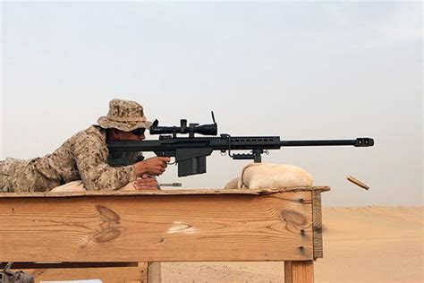 Barrett M107 50 Cal Sniper Rifle Military History Guns And Ammo