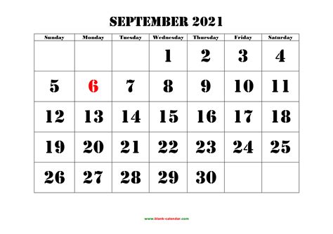When you purchase through l. September 2021 Printable Calendar | Free Download Monthly ...