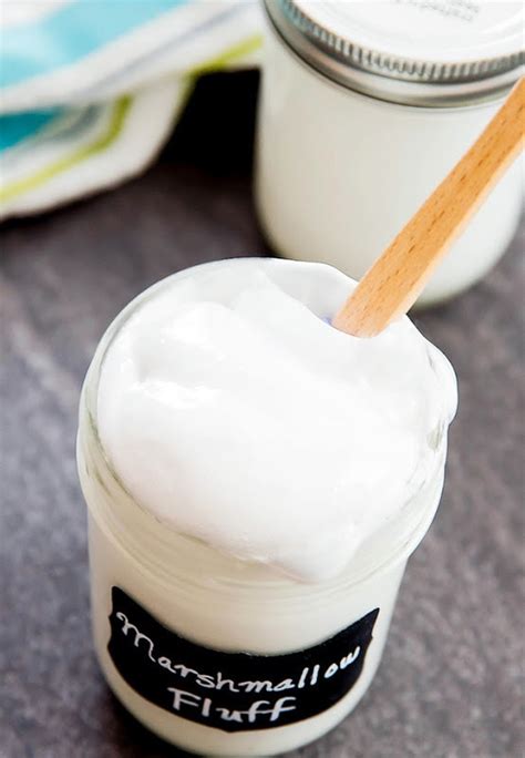 I recommend using it in rice krispie treats! Easy Homemade Marshmallow Fluff - Kirbie's Cravings