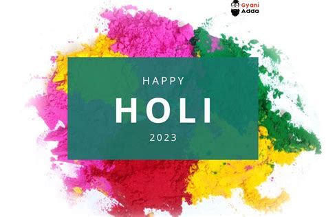 Holi Festival 2023 Date Time History Colorquotes Image