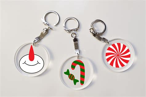 Christmas Keychain SVG. Xmas Bundles. Christmas Sign SVG By Olyate