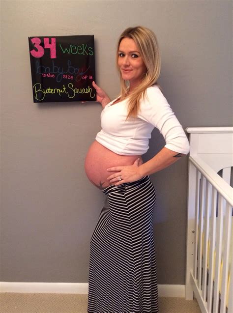 34 Weeks Pregnant
