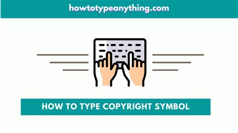 How To Type Copyright Symbol On Keyboard For Mac And Windows How To