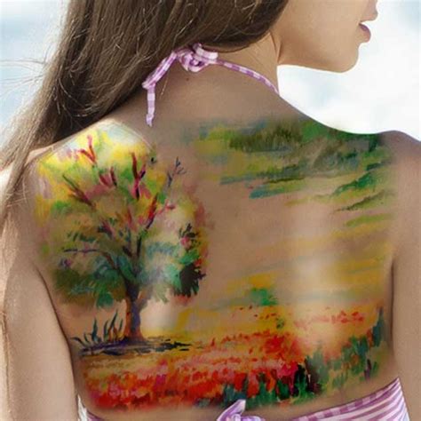 Most relevant best selling latest uploads. 20 Scenic Landscape Tattoos - TattooBlend