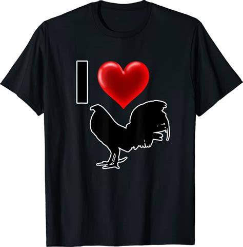 I Love My Rooster T Shirt Clothing