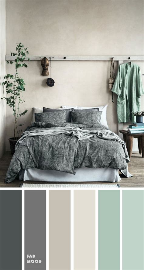 Grey Color Palette Bedroom