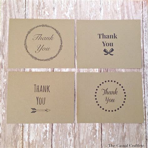 Please feel free to contact me if you have an idea for a thank you note or card and i will try to make it for you. BE MY GUEST: Printable Thank You Cards by The Casual ...