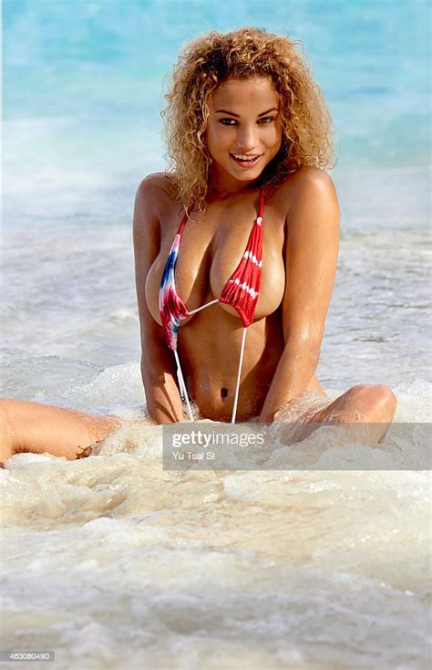 Model Rose Bertram Poses For The 2015 Sports Illustrated Swimsuit