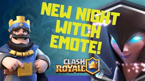Night Witch Draft Challenge New Emote Tips To Win Clash Royale
