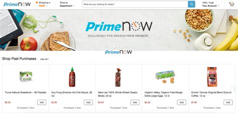 Amazon Prime Now Review Groceries And Booze Delivered In One Hour