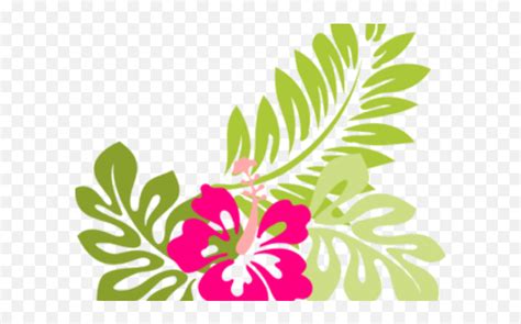 Hawaiian Flower Clipart Png Hibiscus Clip Art Emojihawaiian Flower