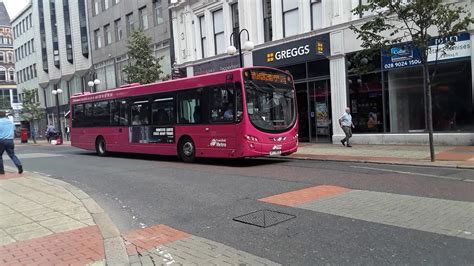 Translink Metro Buses In Belfast Royal Avenue Youtube