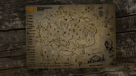 The Forest Map Wallpaper 1 By Manbearpagan On Deviantart