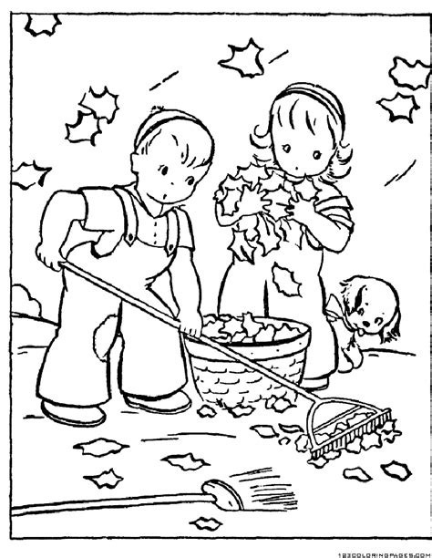 Autumn Coloring Pages