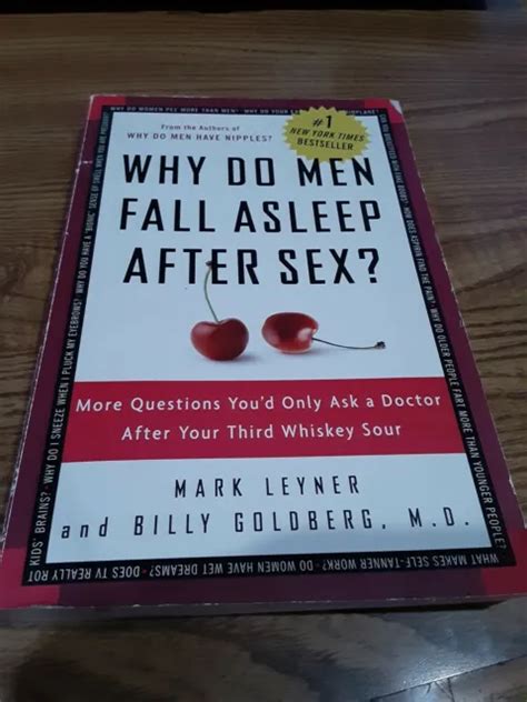 Why Do Men Fall Asleep After Sex Book 499 Picclick