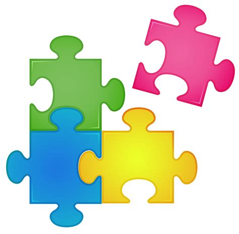 Jigsaw Puzzle Pieces Free Vector Art 6295 Free Downloads