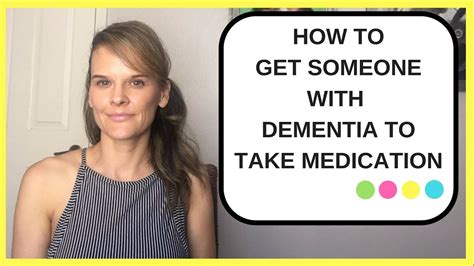 You may even be looking for advice on. How to get someone with dementia to take medication - YouTube